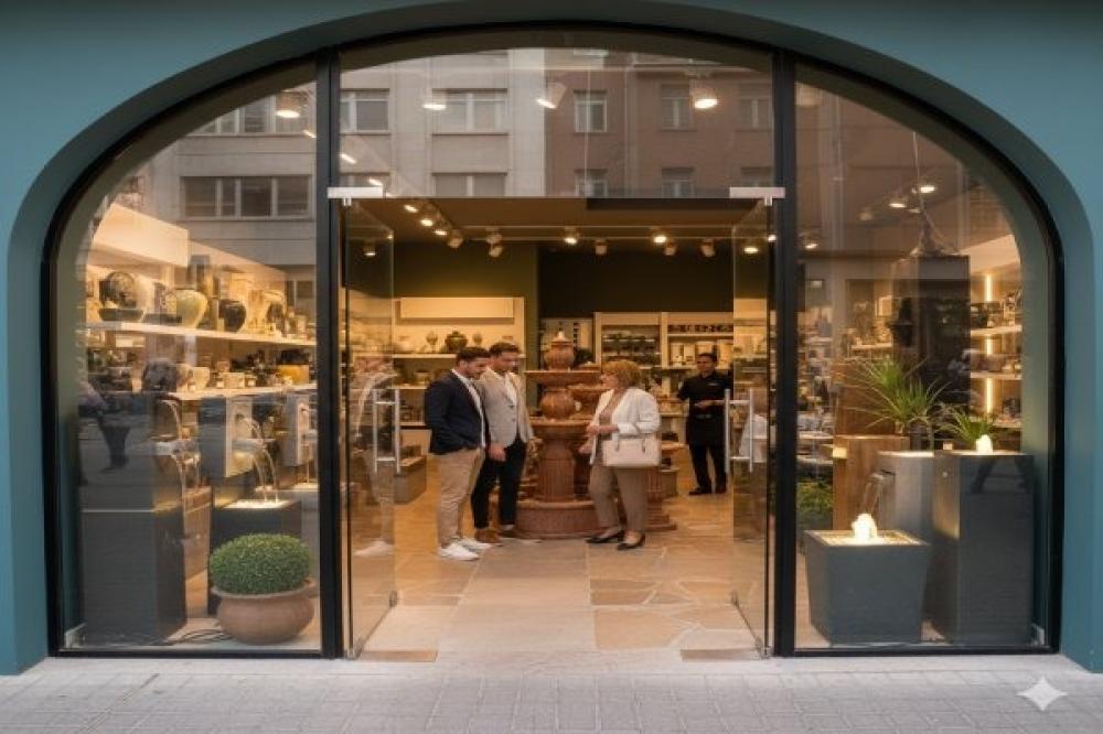 محل بيع نوافير