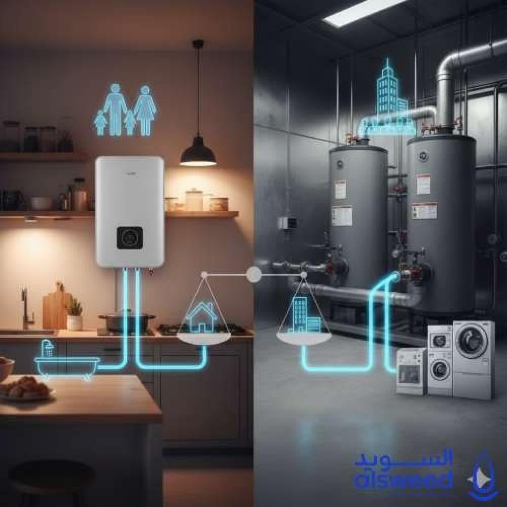 حجم السخان المناسب