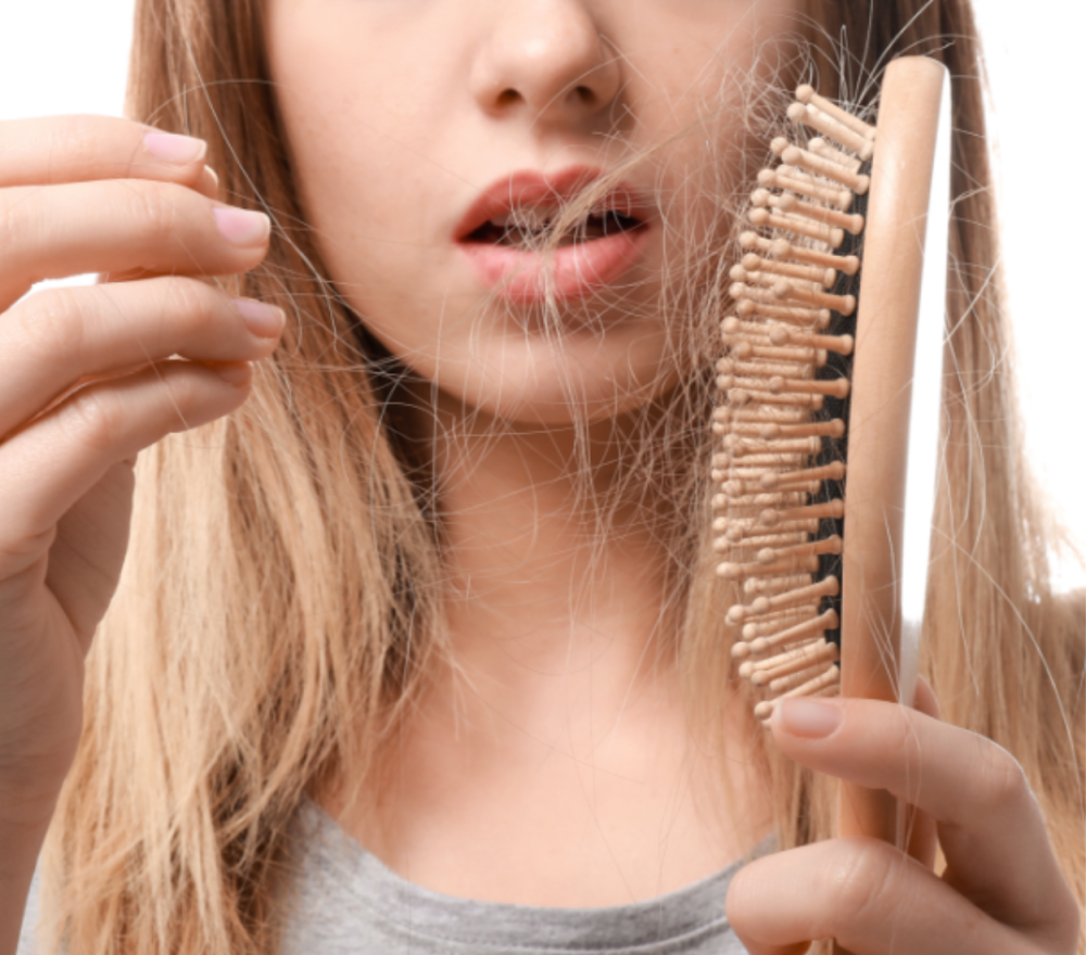 علاج تساقط الشعر