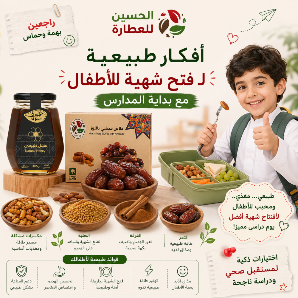 فتح شهية الأطفال وقت المدارس