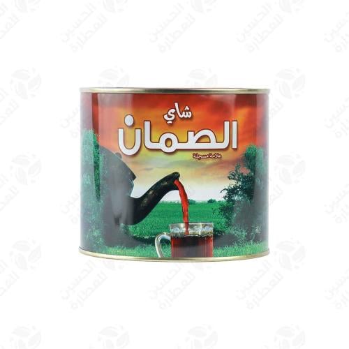 شاي الصمان علب مدور