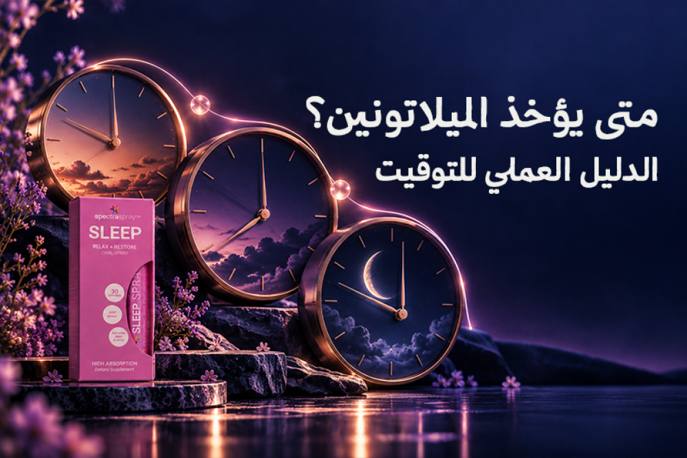 أفضل وقت لتناول الميلاتونين