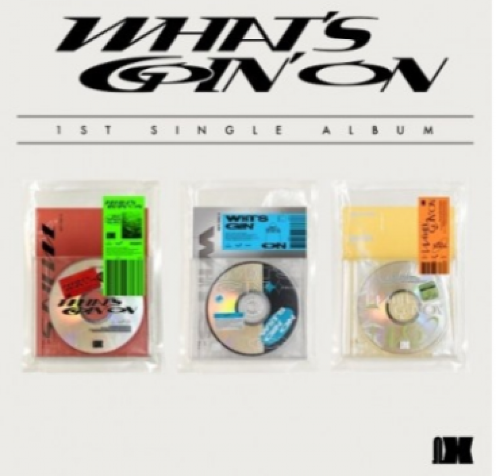OMEGA X 1st Single Album - WHAT'S GOIN' ON (Random Ver.) CD