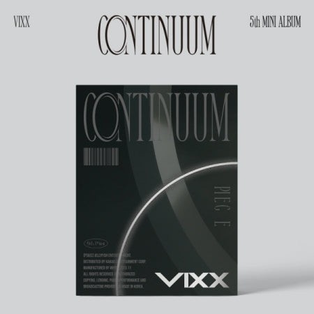 VIXX 5th Mini Album - CONTINUUM (PIECE Ver.) CD + Poster