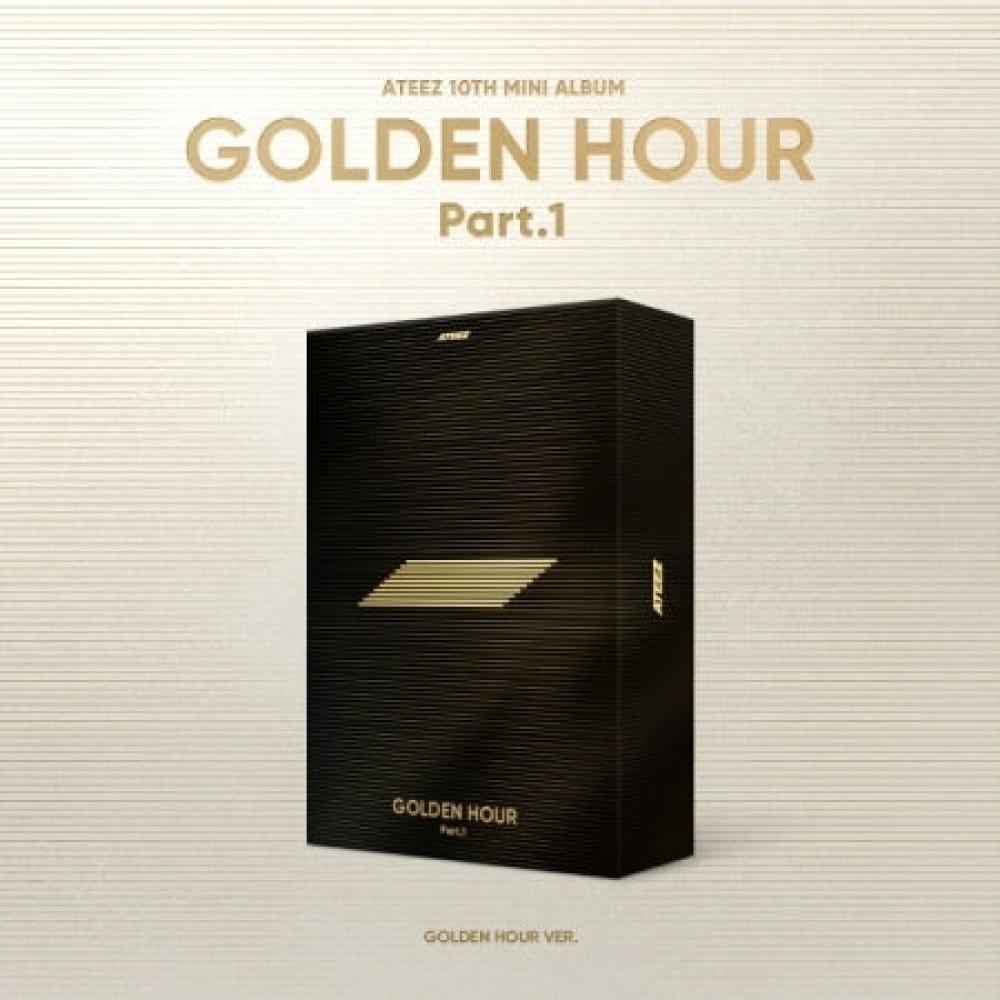 ATEEZ 10th Mini Album - GOLDEN HOUR : Part.1 (GOLDEN HOUR VER.) CD