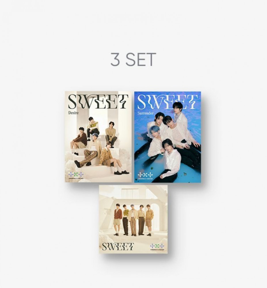 [SET][Japanese Edition] TXT 2nd Album - SWEET (3 SET) 3CD
