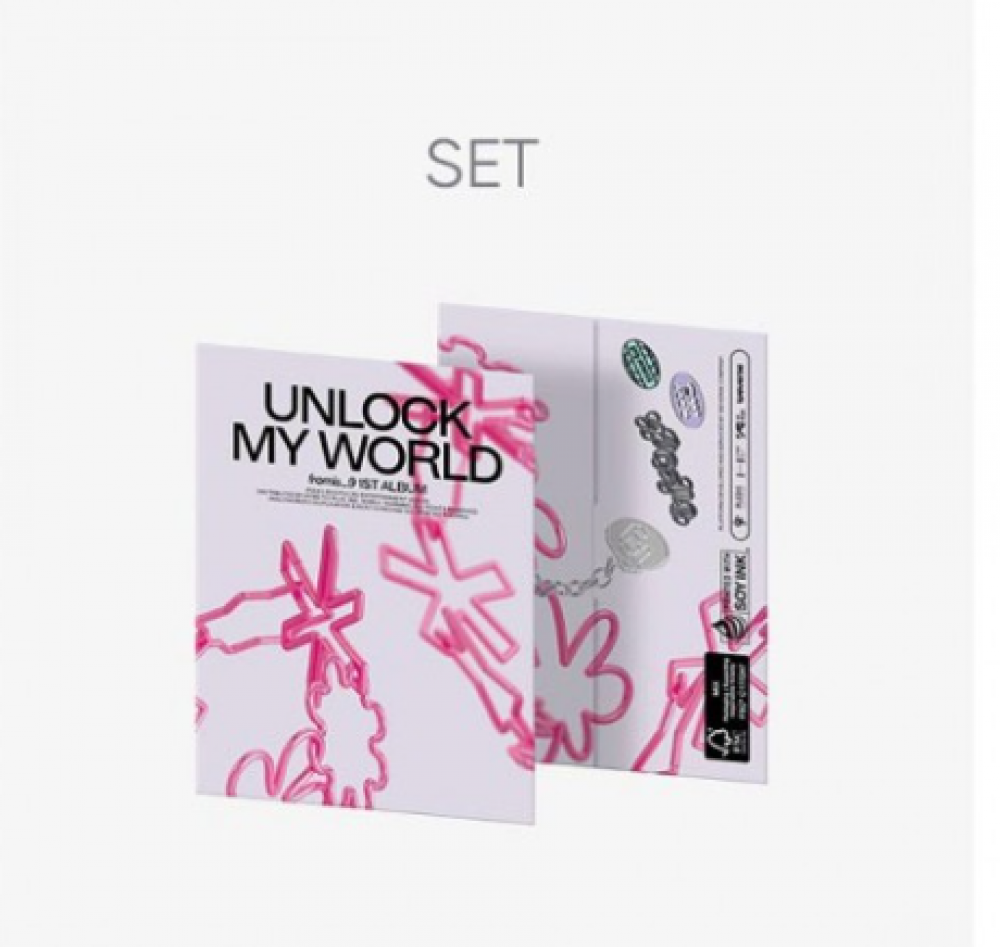 Fromis_9 Album Vol. 1 - Unlock My World (Weverse Albums Ver.) (8 Version Set) (Weverse Gift)