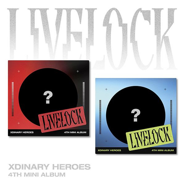 [SET][Digipack] Xdinary Heroes 4th Mini Album - Livelock (SET Ver.) 2CD