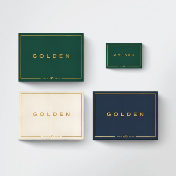 [Weverse Shop Gift][4SET] JUNG KOOK Solo Album - GOLDEN (SET Ver.) 3CD + Weverse Albums