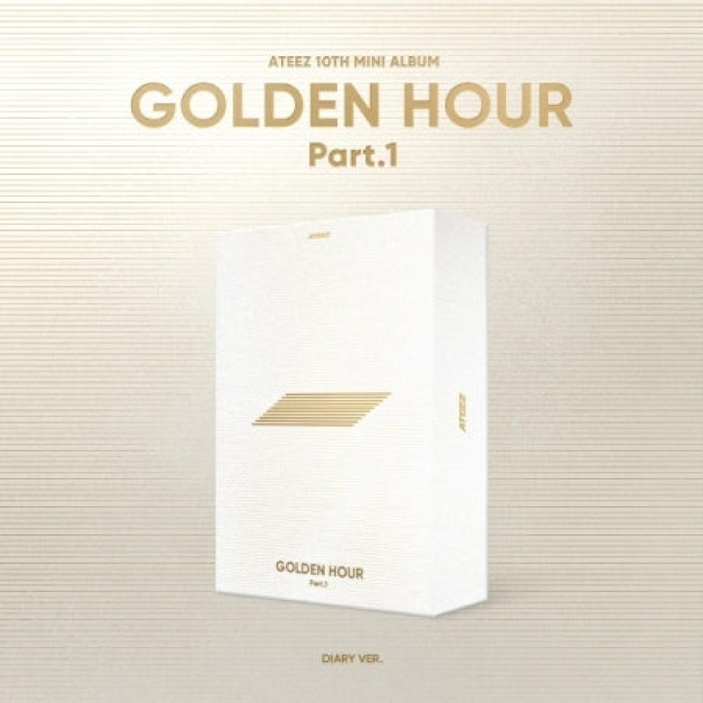 ATEEZ 10th Mini Album - GOLDEN HOUR : Part.1 (DIARY VER.) CD
