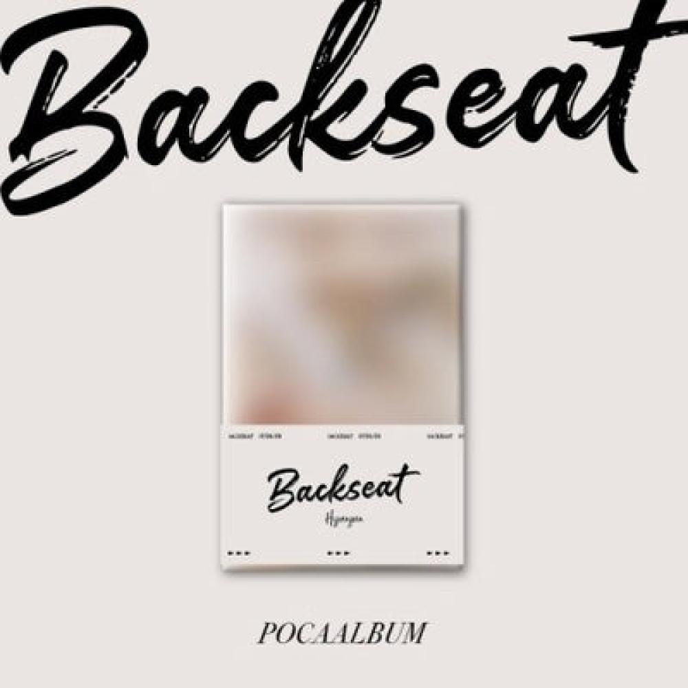 [Smart Album] Hyunjun 5th Single Album - Backseat POCAALBUM