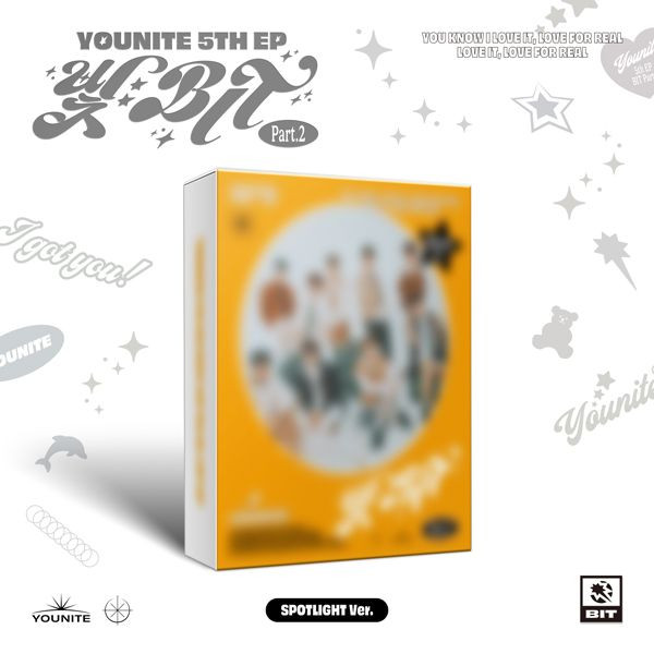 YOUNITE 5th EP Album - BIT Part.2 (SPOTLIGHT Ver.) CD + Poster