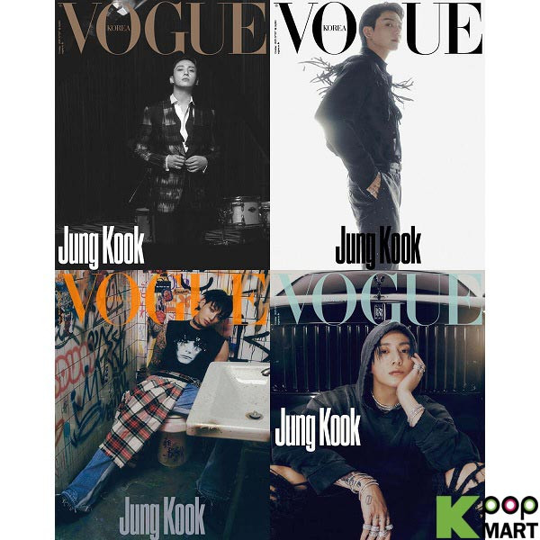 Jung Kook – VOGUE KOREA (2023. OCT) (4 Version Set)
