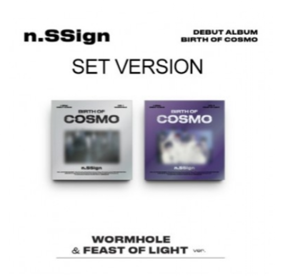 [SET] n.SSign Debut Album - BIRTH OF COSMO (SET Ver.) 2CD