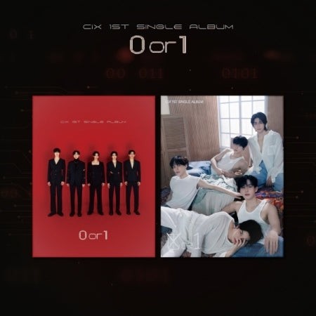 CIX 1st Single Album – 0 or 1 (2 Version Set)