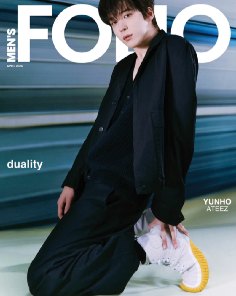 [PRE-ORDER] MEN'S FOLIO MALAYSIA MAGAZINE 2024.04 (COVER : ATEEZ younho )