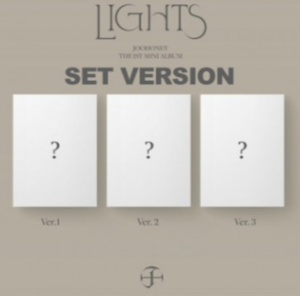 [SET] JOOHONEY 1st Mini Album - LIGHTS (SET Ver.) 3CD