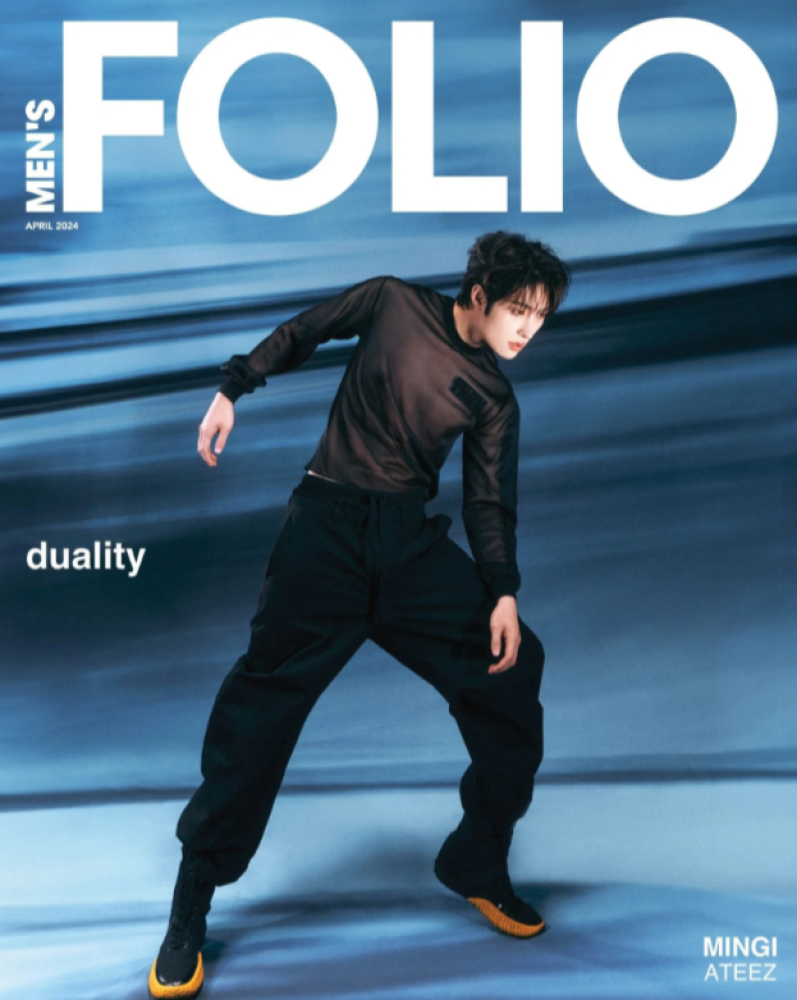[PRE-ORDER] MEN'S FOLIO MALAYSIA MAGAZINE 2024.04 (COVER : ATEEZ YEOSANG)