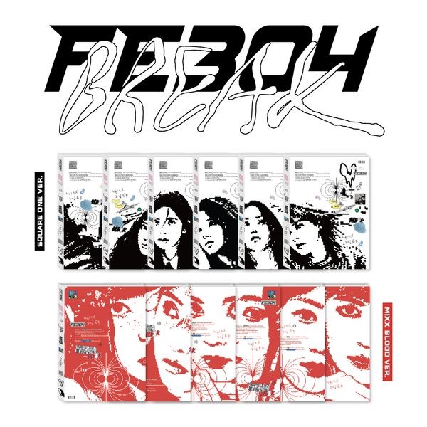 NMIXX 2nd EP Album - Fe3O4: BREAK (Random Ver.) CD