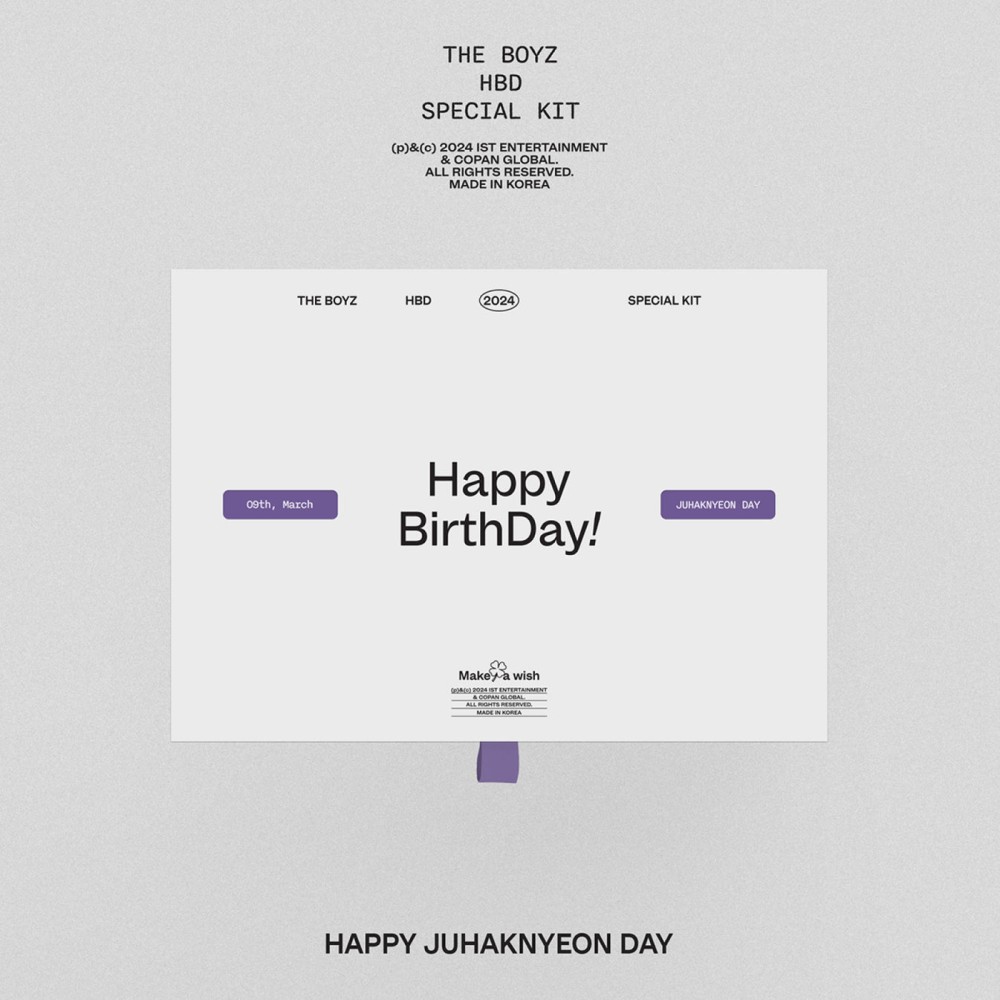 THE BOYZ – [JUHAKNYEON] HBD SPECIAL KIT