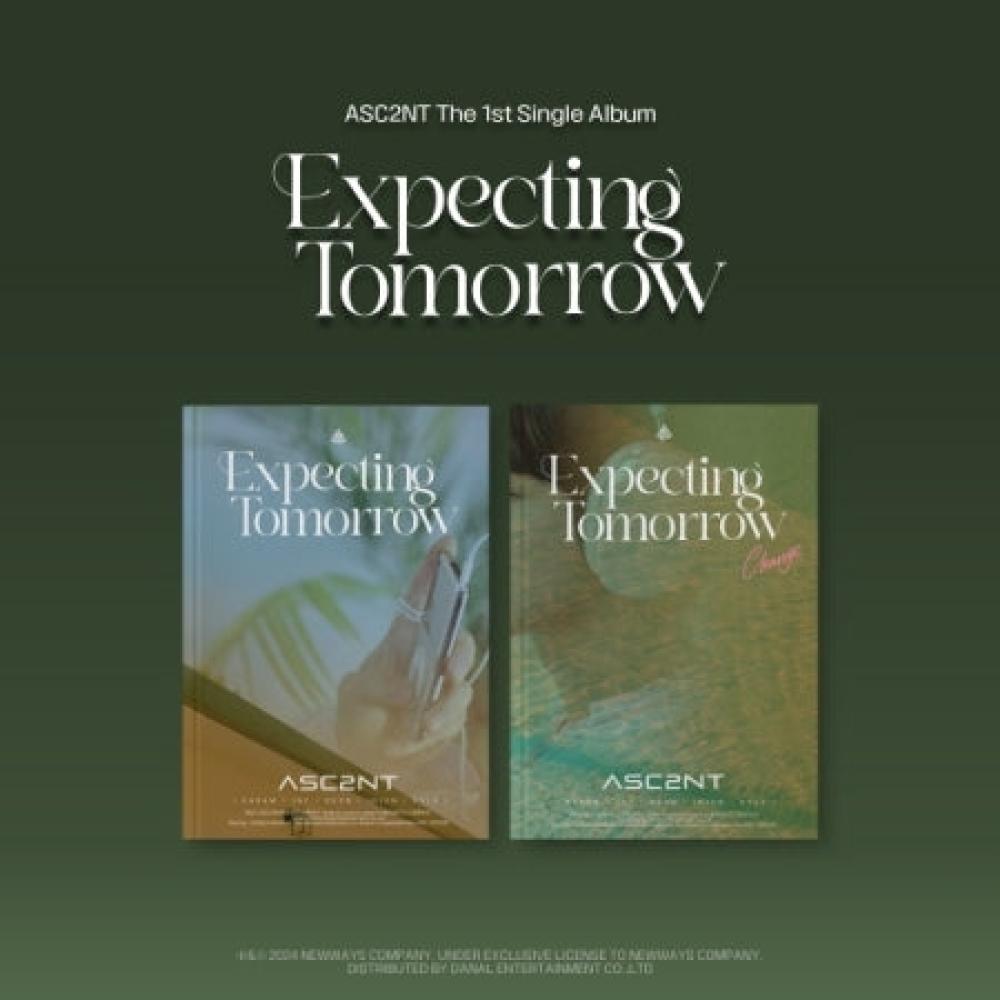 ASC2NT 1st Single Album - Expecting Tomorrow (Random Ver.) CD