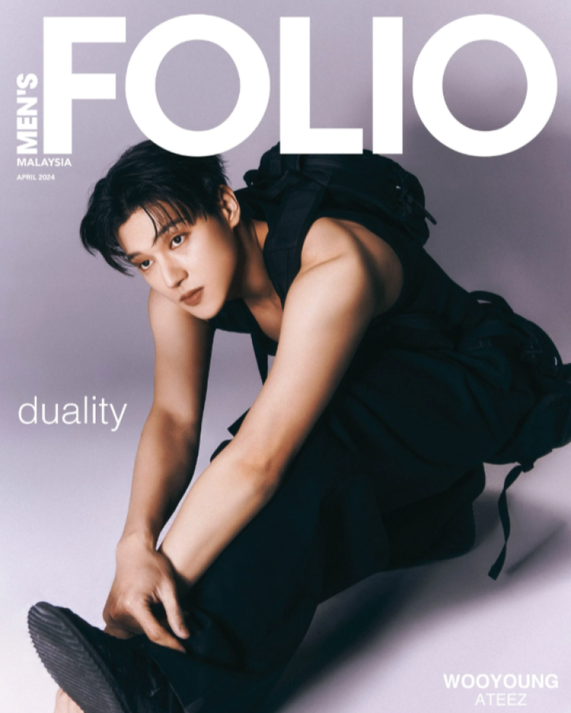 [PRE-ORDER] MEN'S FOLIO MALAYSIA MAGAZINE 2024.04 (COVER : ATEEZ YEOSANG)
