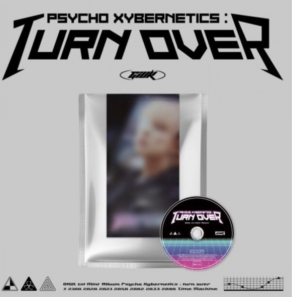 GIUK (ONEWE) 1st Mini Album - Psycho Xybernetics : TURN OVER CD + Poster