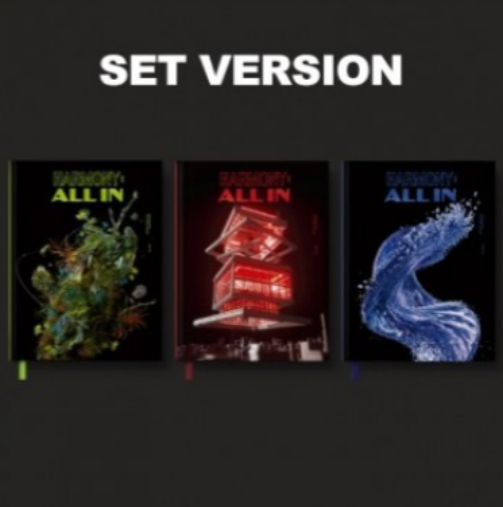 [SET] P1Harmony 6th Mini Album - HARMONY : ALL IN (SET Ver.) 3CD + 3Poster