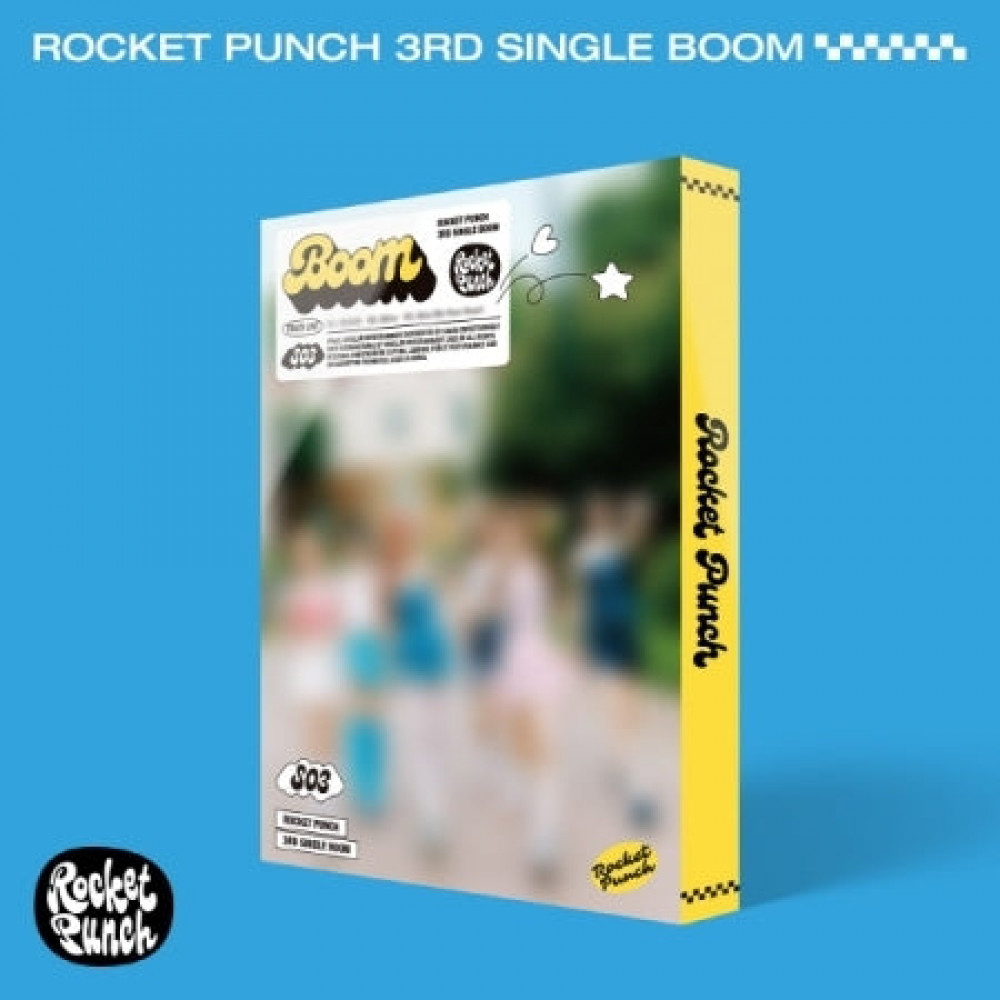 ROCKET PUNCH 3rd Single Album - BOOM (Like Ver.) CD + Poster