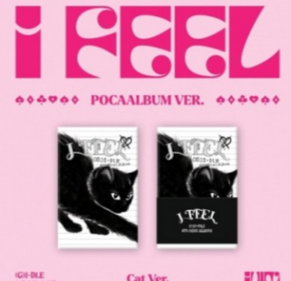 [Smart Album] (G)I-DLE 6th Mini Album - I feel (Cat Ver.) PocaAlbum