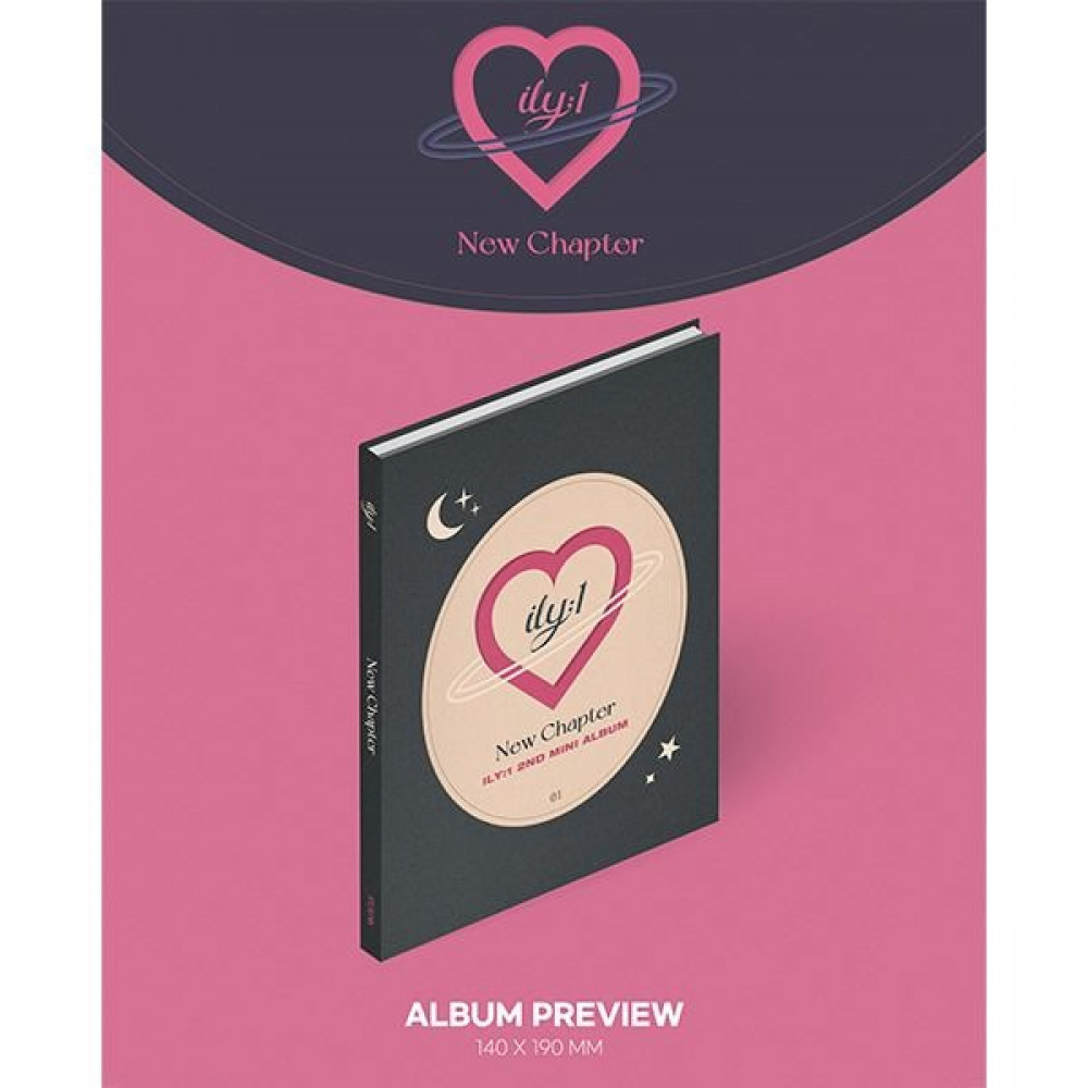 ILY:1 2nd Mini Album - New Chapter CD + Poster