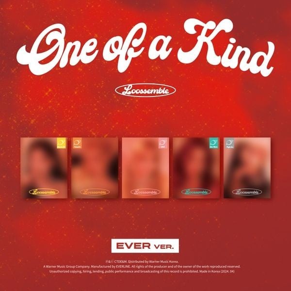 [Smart Album] Loossemble 2nd Mini Album - One of a Kind (Random Ver.) EVER MUSIC ALBUM Ver