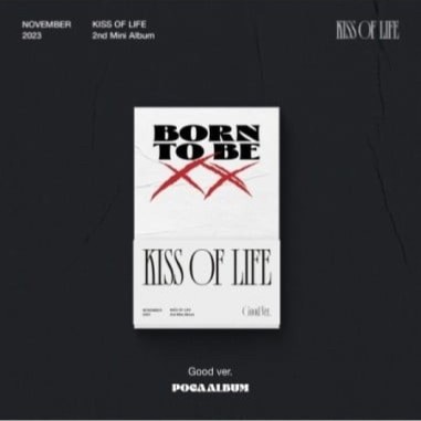 [Smart Album] KISS OF LIFE 2nd Mini Album - Born to be XX (Good Ver.) POCA ALBUM