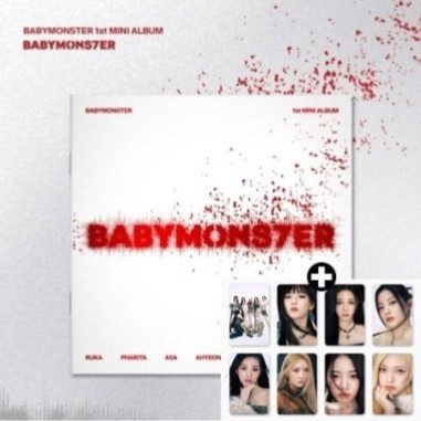 [PHOTOBOOK+PHOTOCARD SET] BABYMONSTER 1st Mini Album - BABYMONS7ER CD + PHOTOCARD SET