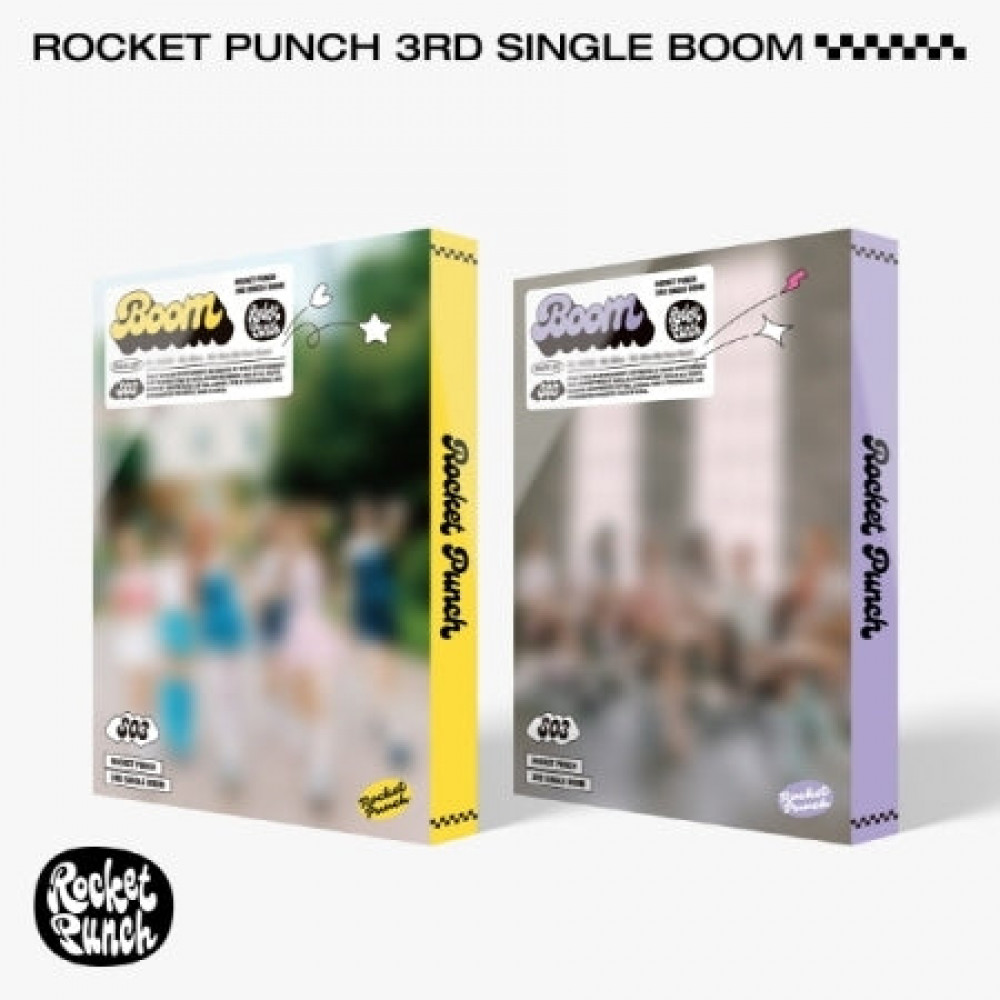 [SET] ROCKET PUNCH 3rd Single Album - BOOM (SET Ver.) 2CD + 2Poster