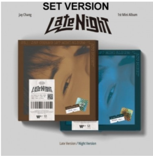 [SET] Jay Chang 1st Mini Album - Late Night (SET Ver.) 2CD