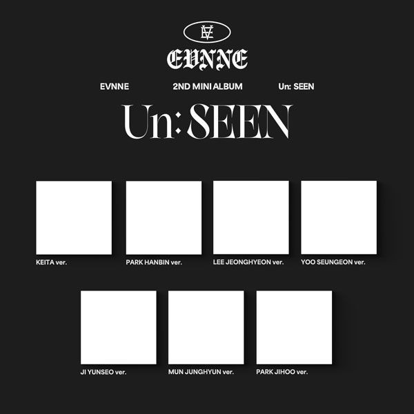EVNNE 2nd Mini Album – Un: SEEN (Digipack Ver.) (7 Version Set)