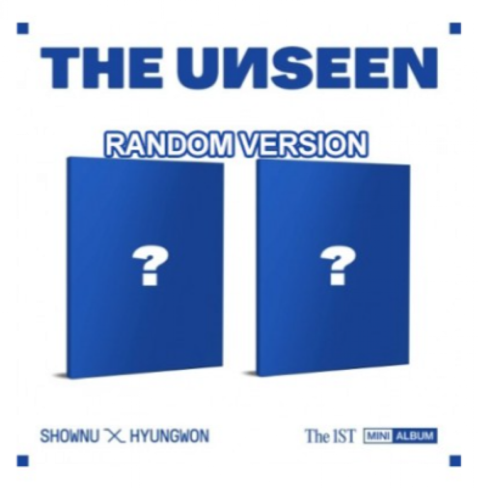 [DUST JACKET] SHOWNU X HYUNGWON 1st Mini Album - THE UNSEEN (Random Ver.) CD