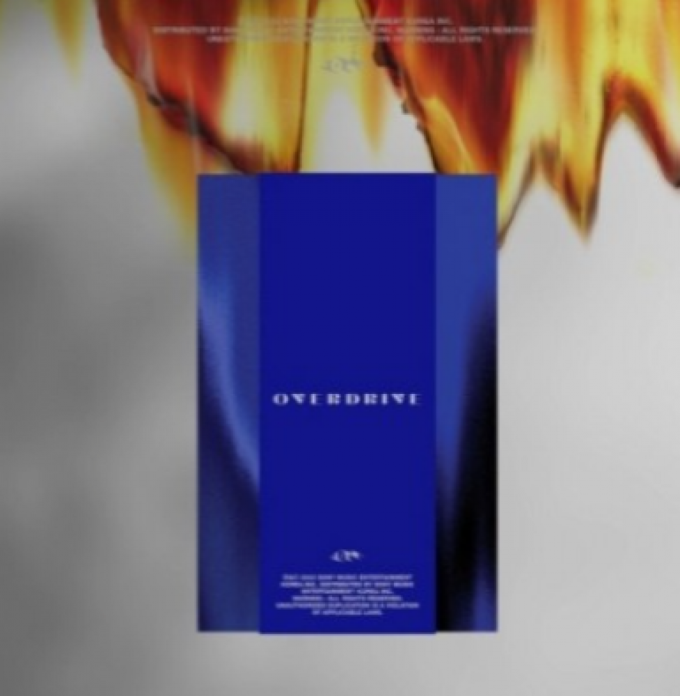 [Smart Album] I.M EP Album - OVERDRIVE (BLUE Ver.) POCA ALBUM