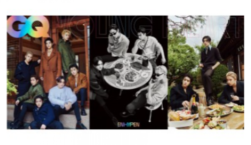 Magazine GQ Korea 2023-08 Type.B ENHYPEN