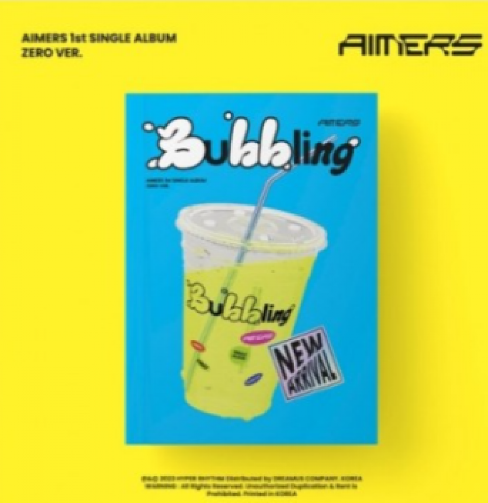AIMERS 1st Single Album - Bubbling (SODA Ver.) CD