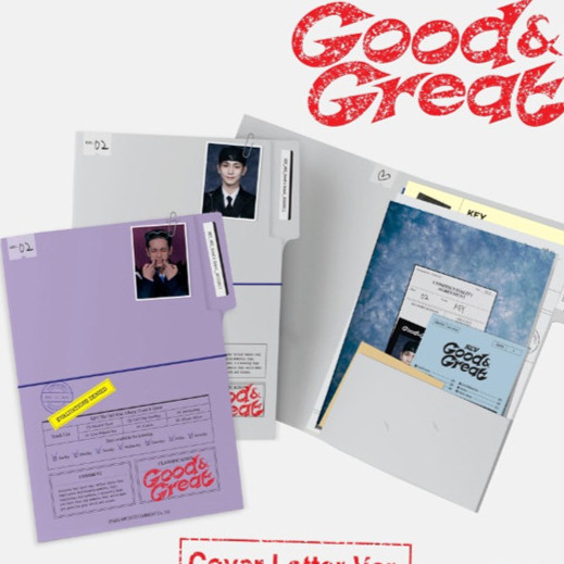 KEY Mini Album Vol. 2 – Good & Great (Cover Letter Ver.) (Random)