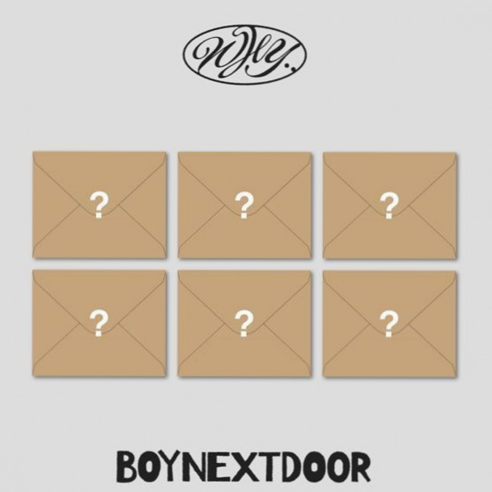 [SET][LETTER] BOYNEXTDOOR 1st EP Album - WHY.. (SET Ver.) 6CD