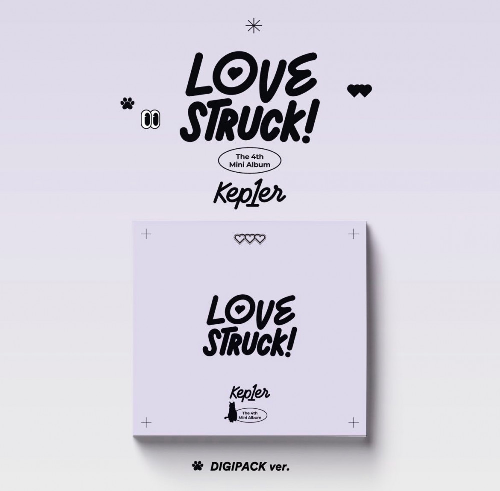 [DIGIPACK] Kep1er 4th Mini Album - LOVESTRUCK! (Random Ver.) CD