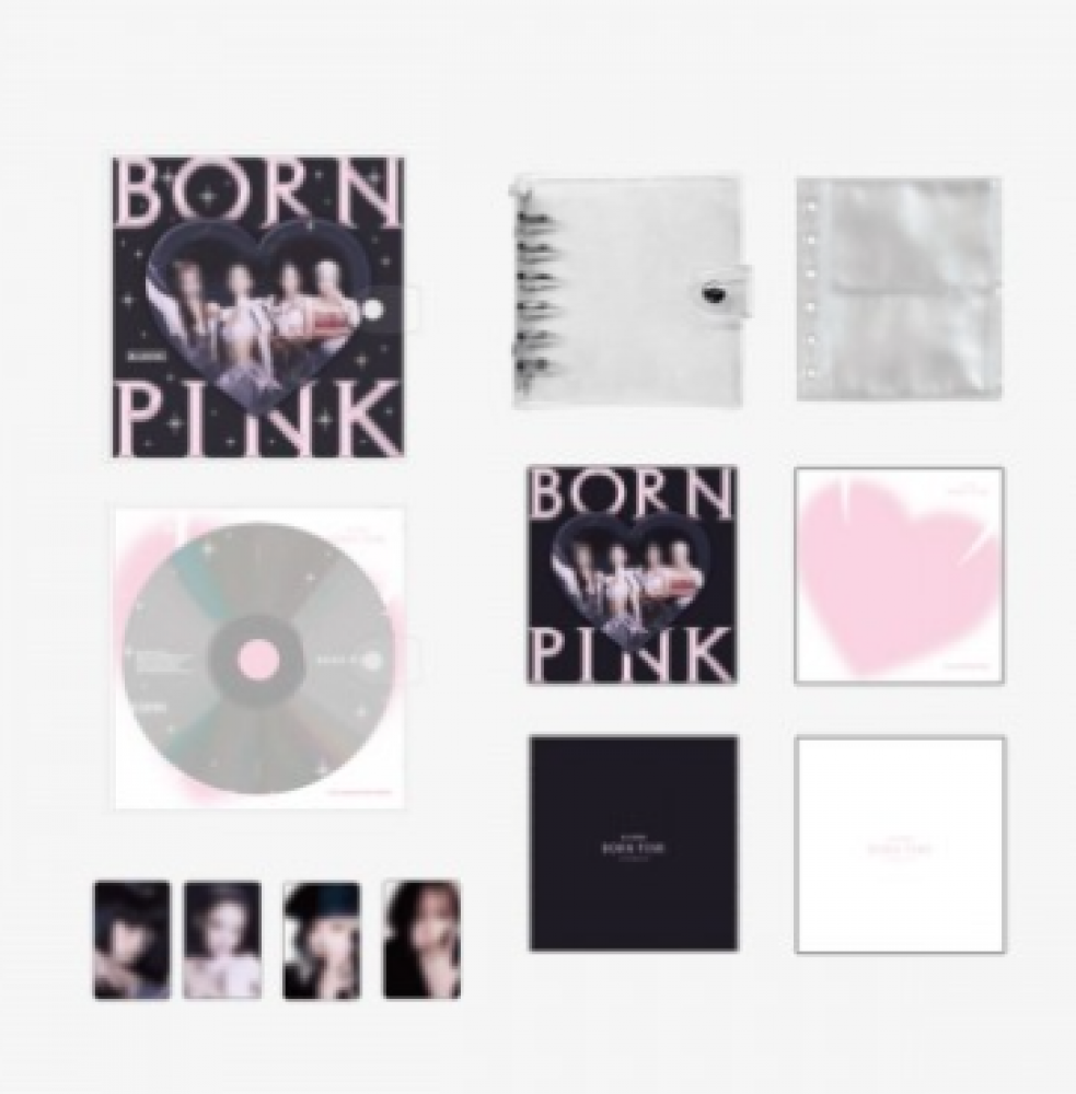 [Pre Order] BLACKPINK BORN PINK Goods - DISK PHOTO BINDER