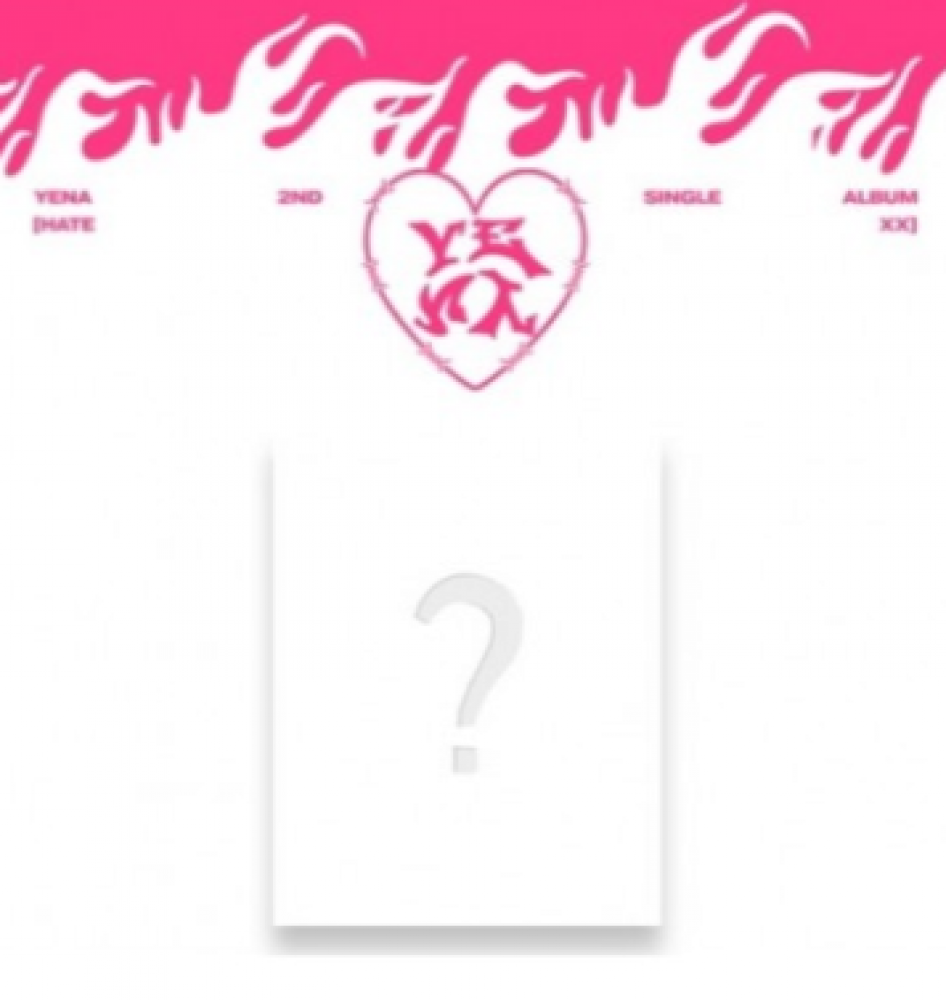 YENA 2nd Single Album - HATE XX (Hate Ver.) CD