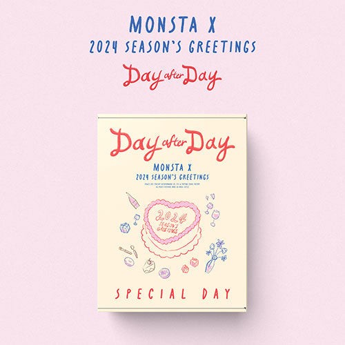 MONSTA X – 2024 SEASON’S GREETINGS [Day after Day] (SPECIAL DAY Ver.) (STARSHIP Gift)