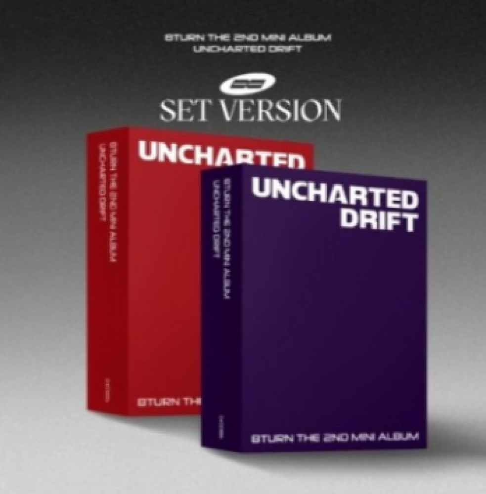 [SET] 8TURN 2nd Mini Album - UNCHARTED DRIFT (SET Ver.) 2CD + 2Poster