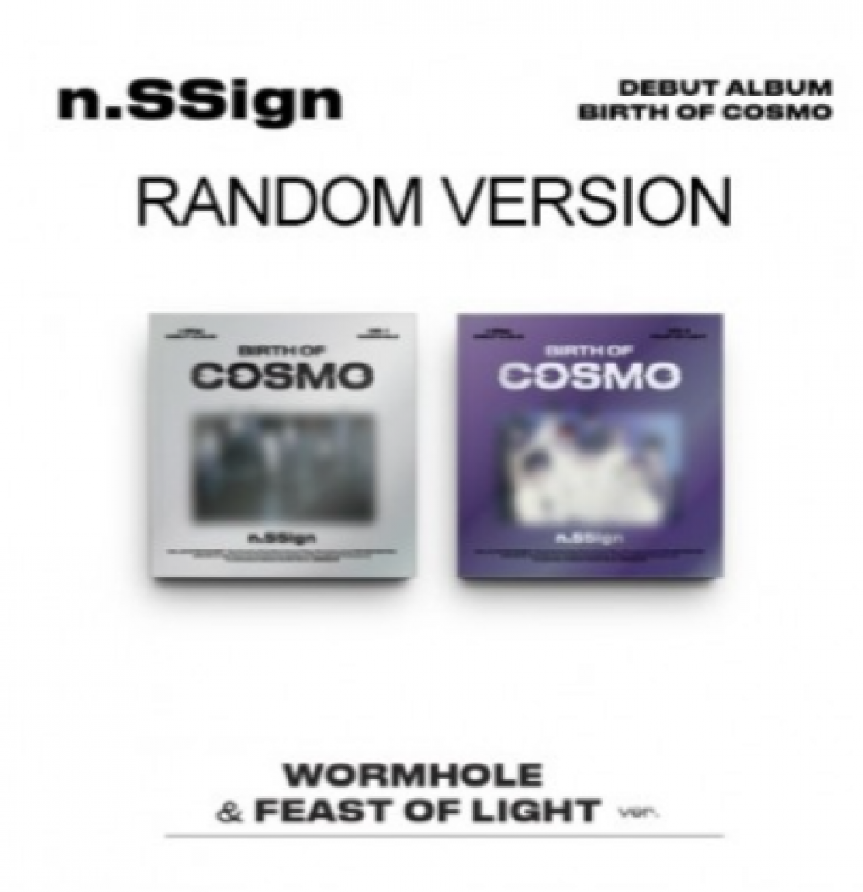 n.SSign Debut Album - BIRTH OF COSMO (Random Ver.) CD
