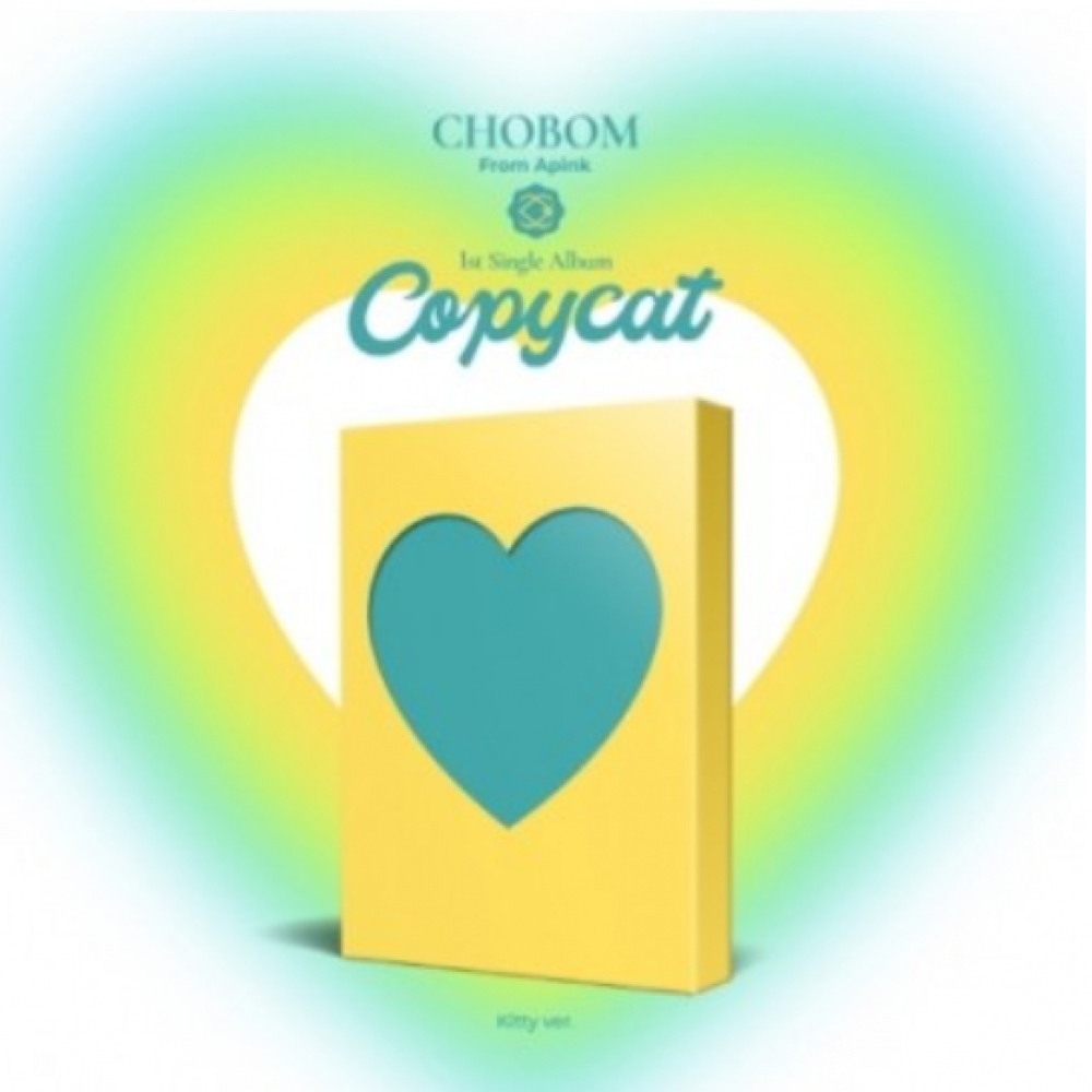 APINK CHOBOM 1st Single Album - Copycat (Kitty Ver.) CD + Poster